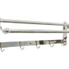 Double Towel Bar with 5 Hooks - Image 4