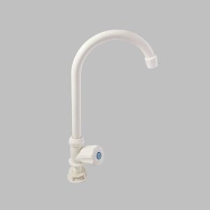 White Plastic Kitchen Pillar Tap in Kenya l Kitchen Bib Taps in Nairobi Kenya - Plastic Laboratory Tap